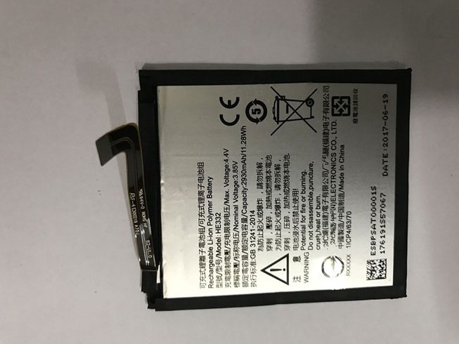 Batería para Aquos-R5G-SHG01/sharp-HE332